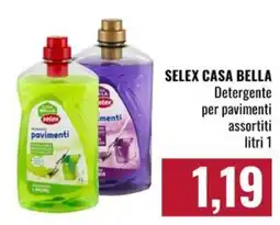 Famila Market Selex Casa Bella Detergente per pavimenti offerta