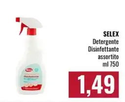 Famila Market SELEX Detergente Disinfettante offerta