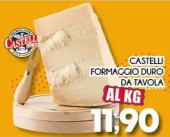 Castelli formaggio duro da tavola