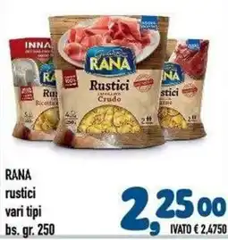 Del Prete Distribuzioni Rana rustici vari tipi offerta