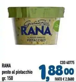 Del Prete Distribuzioni Rana pesto al pistacchio offerta