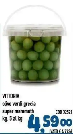 Del Prete Distribuzioni Vittoria olive verdi grecia super mammuth offerta