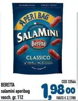 Del Prete Distribuzioni Beretta salamini aperibag offerta