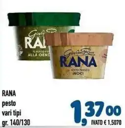 Del Prete Distribuzioni Rana pesto offerta