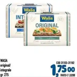 Del Prete Distribuzioni Wasa original offerta