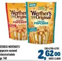 Del Prete Distribuzioni Storck Werther's popcorn caramel classico/salato offerta