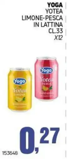 Migro Yoga Yotea Limone-Pesca offerta