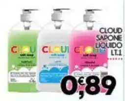 Enne Market Cloud sapone liquido offerta