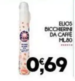 Enne Market Eljos bicchierini da caffè offerta