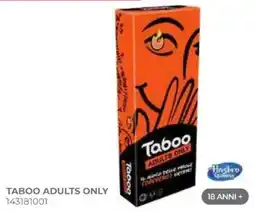 Toys Center Taboo Adults Only offerta