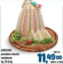 Del Prete Distribuzioni Auricchio provolone classico mandarone offerta