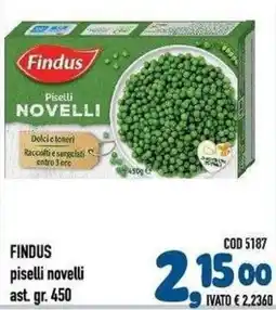 Del Prete Distribuzioni Findus piselli novelli offerta