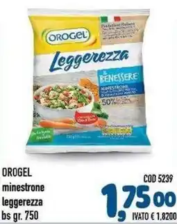Del Prete Distribuzioni Orogel minestrone leggerezza offerta