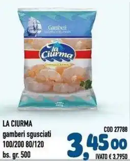 Del Prete Distribuzioni La Ciurma gamberi sgusciati offerta