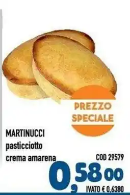 Del Prete Distribuzioni Martinucci pasticcietto crema amarena offerta