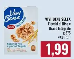Famila Market Vivi Bene Flocchi di Riso e Grano Integrale offerta