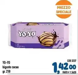 Del Prete Distribuzioni Yo-Yo bigusto cacao offerta