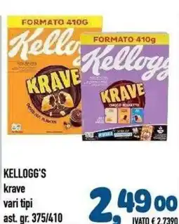 Del Prete Distribuzioni Kellogg's krave offerta