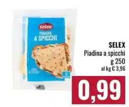 Famila Market Selex Piadina a spicchi offerta