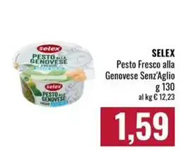 Famila Market Selex Pesto Fresco alla Genovese Senz'Aglio offerta