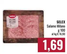 Famila Market Selex Salame Milano offerta
