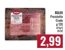 Famila Market SELEX Prosciutto Crudo offerta
