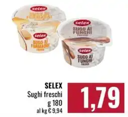 Famila Market Sughi freschi Selex offerta
