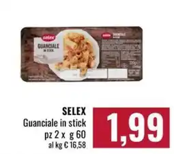 Famila Market Selex Guanciale in stick offerta