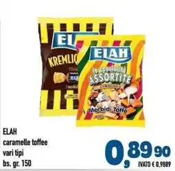 Del Prete Distribuzioni Elah caramelle toffee offerta