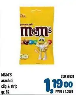 Del Prete Distribuzioni M&M'S arachidi offerta