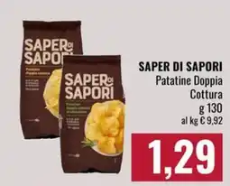 Famila Market Saper di sapori patatine doppia cottura offerta