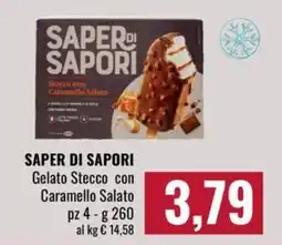 Famila Market Saper di sapori Gelato Stecco con Caramello Salato offerta