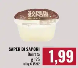 Famila Market Saper di sapori Burrata offerta