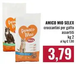 Famila Market Amico Mio Selex croccantini per gatto assortiti offerta