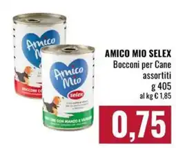 Famila Market Amico Mio Bocconi per Cane offerta