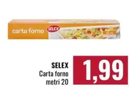 Famila Market Carta forno Selex offerta