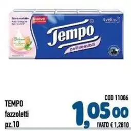 Del Prete Distribuzioni Tempo fazzoletti offerta