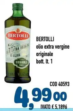Del Prete Distribuzioni Bertolli olio extra vergine originale offerta