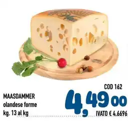 Del Prete Distribuzioni Maasdammer olandese forme offerta
