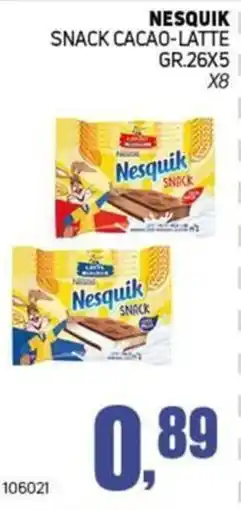 Migro Nesquik Snack Cacao-Latte offerta