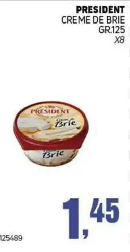 Migro President crema di brie offerta