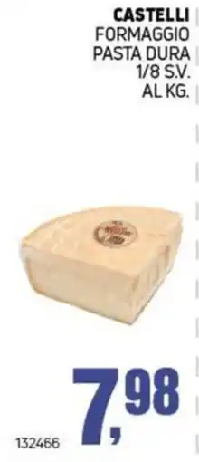 Migro Castelli formaggio pasta dura offerta