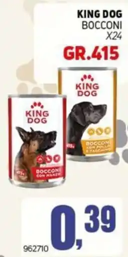 Migro King Dog Bocconi offerta