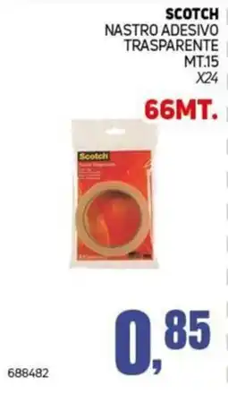 Migro Scotch nastro adesivo trasparente offerta