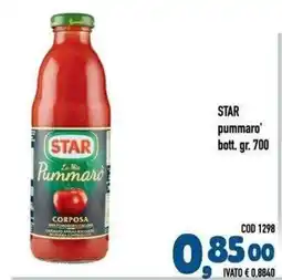 Del Prete Distribuzioni Star pummaro' offerta