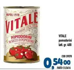 Del Prete Distribuzioni Vitale pomodorini offerta