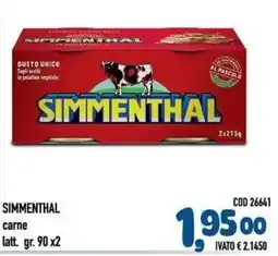 Del Prete Distribuzioni Simmenthal carne offerta