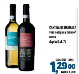 Del Prete Distribuzioni Cantina di Solopaca vino solopaca bianco/rosso offerta