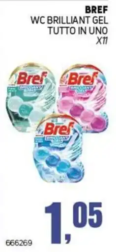 Migro Bref WC Brilliant Gel Tutto in Uno offerta