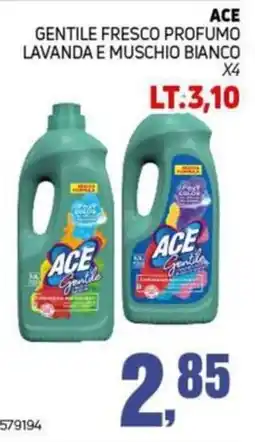 Migro Ace gentile fresco profumo lavanda e muschio bianco offerta